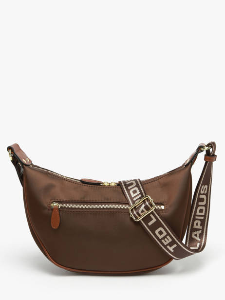 Shoulder Bag Jamie Nylon Ted lapidus Brown jamie DU43503 other view 3