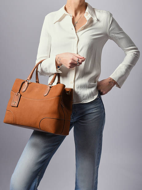 Satchel Romy Leather Le tanneur Brown romy TROM1015 other view 1