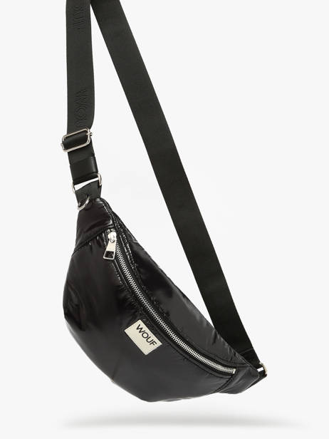 Belt Bag Wouf Black glossy BW250023 other view 1