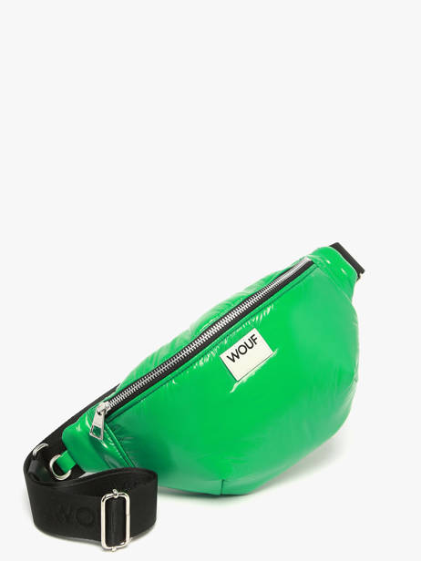 Belt Bag Wouf Green glossy BW250027 other view 1