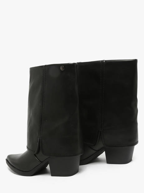 Santiags Xti Noir women 144716 vue secondaire 2