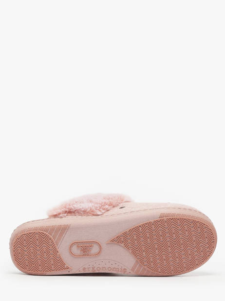 Slippers Isotoner Pink accessoires 97416 other view 4