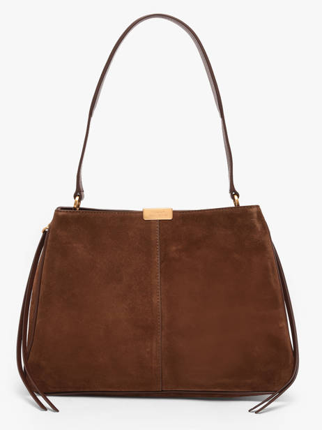 Shoulder Bag Casual Leather Leather Tommy hilfiger Brown casual leather AW18201