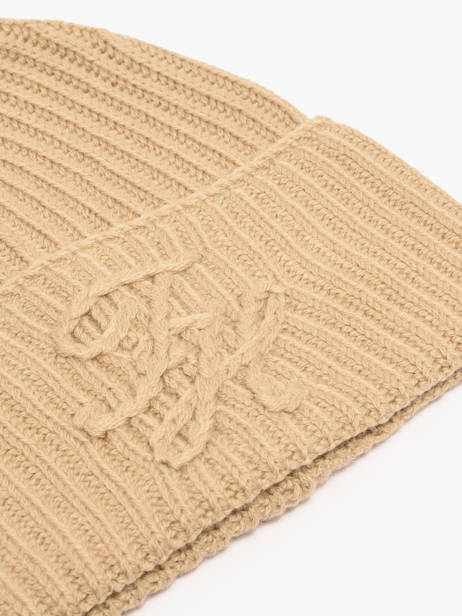 Beanie Tommy hilfiger Beige elevated AW17777 other view 1