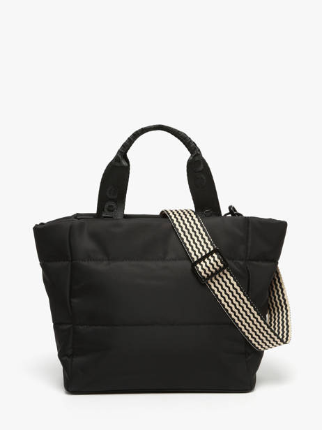 Sac Porté Main Et Bandoulière Cumulus Nylon Aube Noir cumulus 101CS04 vue secondaire 4