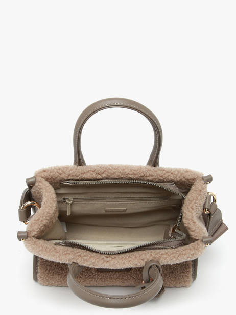 Sac Porté Main Sherpa David jones Marron sherpa CM7667 vue secondaire 2