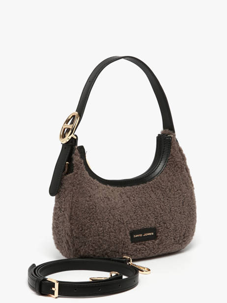 Shoulder Bag Sherpa David jones Black sherpa CM7668 other view 1
