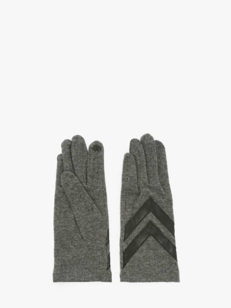 Gloves Isotoner Gray women gloves 85229