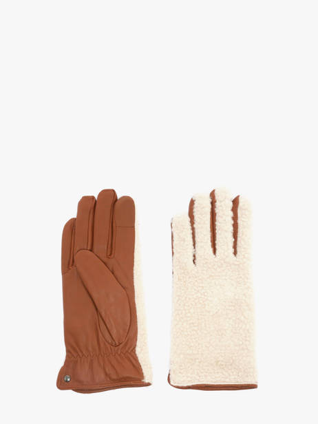 Gloves Isotoner Brown women gloves 85360