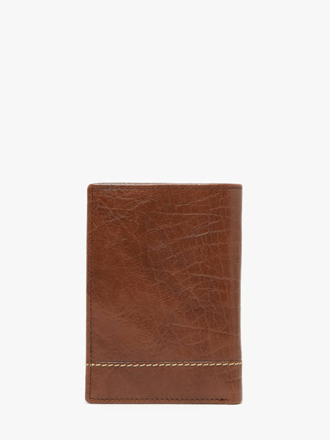 Checkholder Leather Maverick Brown rough gear MAVRG033 other view 3