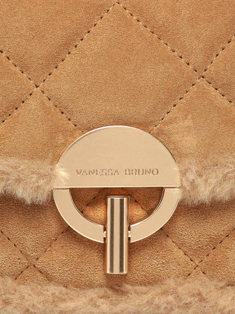 Sac Bandoulière Moon Vanessa bruno Marron moon 10V40533 vue secondaire 2