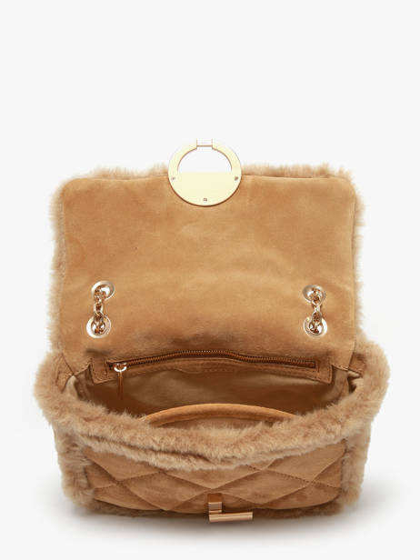 Sac Bandoulière Moon Vanessa bruno Marron moon 10V40533 vue secondaire 3