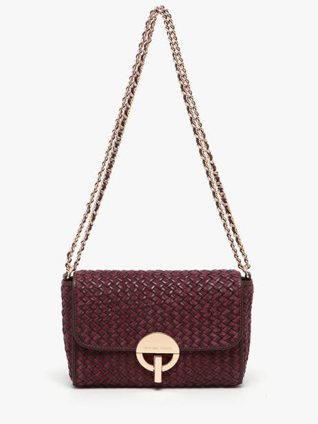 Sac Bandoulière Moon Cuir Vanessa bruno Violet moon 5V40533 vue secondaire 1