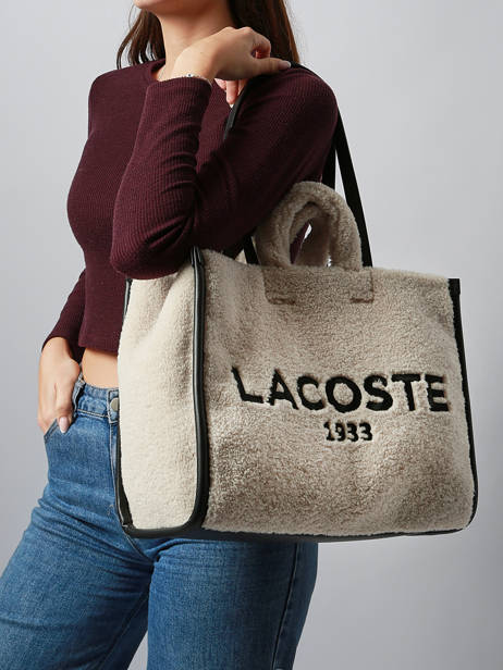 Shoulder Bag Heritage Lacoste Beige heritage NU5117HX other view 1