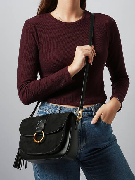 Sac Bandoulière Camille Laurent david Noir ld bags 991 vue secondaire 1