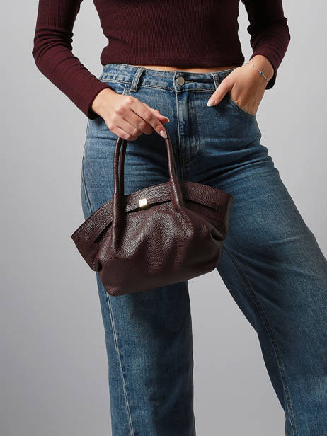 Handbag Caviar Leather Milano Red caviar CA25063 other view 1