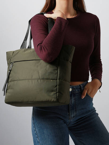 Shoulder Bag Cumulus Nylon Aube Green cumulus 101CS03 other view 1