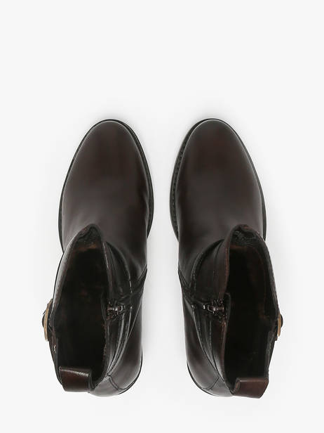 Heeled Boots In Leather Tt. bagatt Brown accessoires 41006100 other view 3