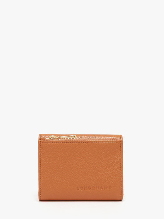 Longchamp Le foulonné Wallet Brown