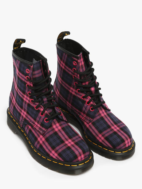 Boots 1460 In Leather Dr martens Pink accessoires 41969650 other view 1