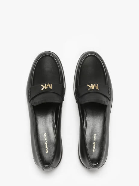 Slippers In Leather Michael kors Black accessoires XFP1L001 other view 3