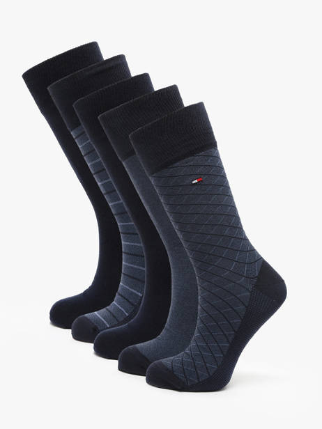 Men's Socks 6 Pairs Gift Box Tommy hilfiger Blue socks 71235373