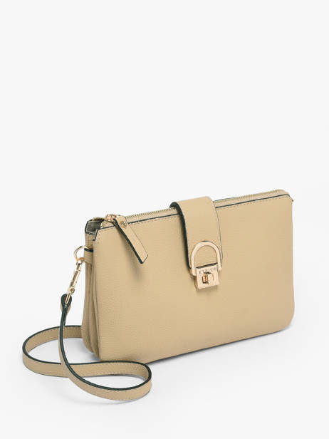 Shoulder Bag Equestre Leather Etrier Beige equestre EEQT0143 other view 2