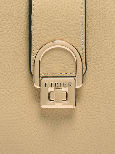 Shoulder Bag Equestre Leather Etrier Beige equestre EEQT0143 other view 5
