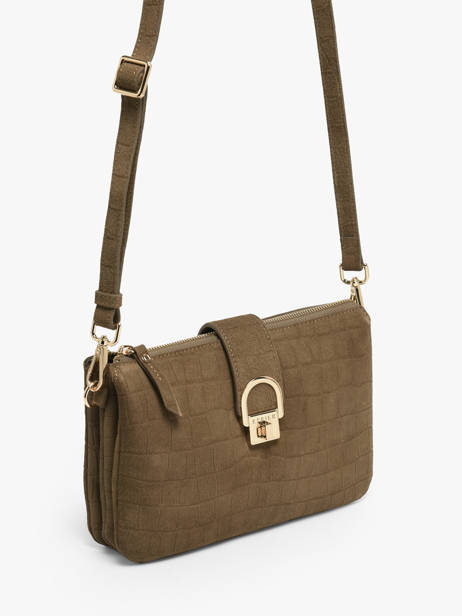 Shoulder Bag Equestre Croco Leather Etrier Beige equestre croco EECQ0143 other view 2