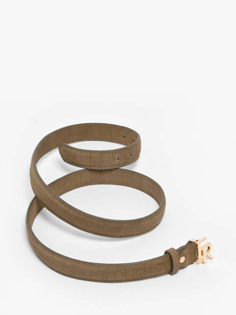 Belt Equestre Croco Etrier Beige equestre croco EECQ414C other view 3