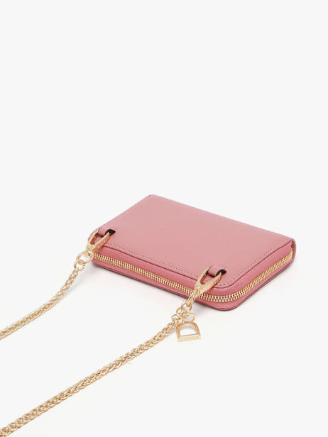 Wallet Torsade Leather Etrier Pink torsade ETOS090M other view 2