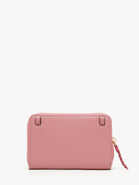 Wallet Torsade Leather Etrier Pink torsade ETOS090M other view 4