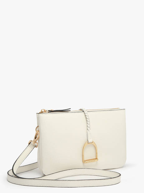 Crossbody Bag Torsade Leather Etrier White torsade ETOS0142 other view 2
