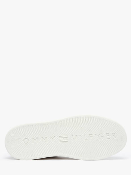 Sneakers In Leather Tommy hilfiger White accessoires 89480GI other view 4