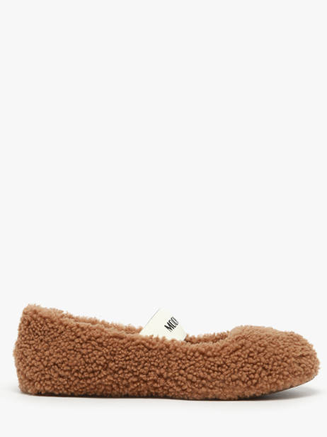 Ballerinas In Leather Moon boot Brown accessoires D2400010