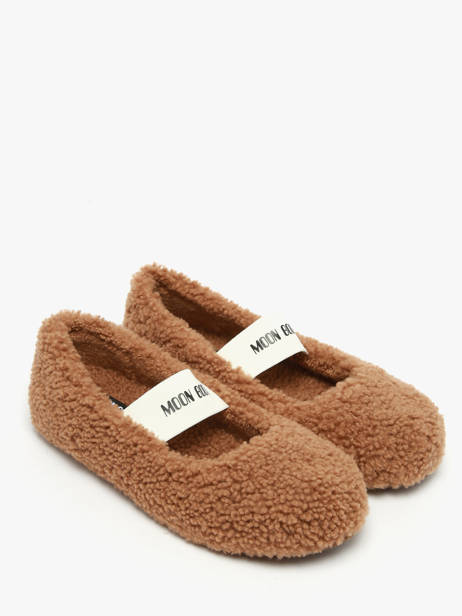 Ballerinas In Leather Moon boot Brown accessoires D2400010 other view 1