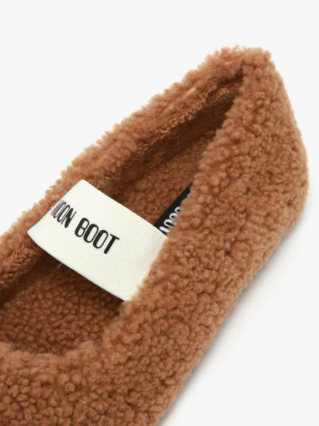 Ballerinas In Leather Moon boot Brown accessoires D2400010 other view 2