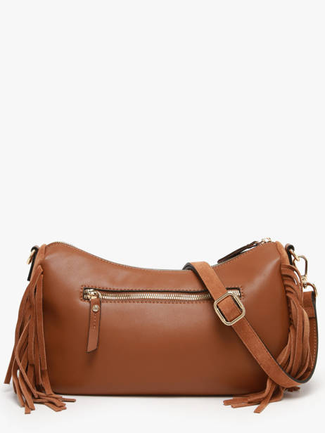 Sac Bandoulière Country Etrier Marron country ECOU203M vue secondaire 4