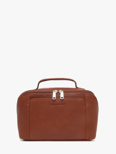 Leather Ange Toiletry Bag Arthur & aston Brown ange 17