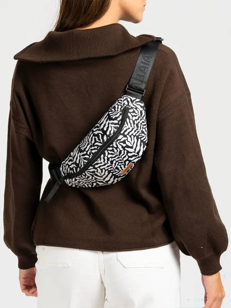 Reversible Belt Bag Cabaia Black belt bag BELTBAG other view 1