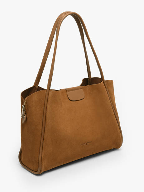 Shoulder Bag Suede Ida Leather Lancaster Brown suede ida 102 other view 1