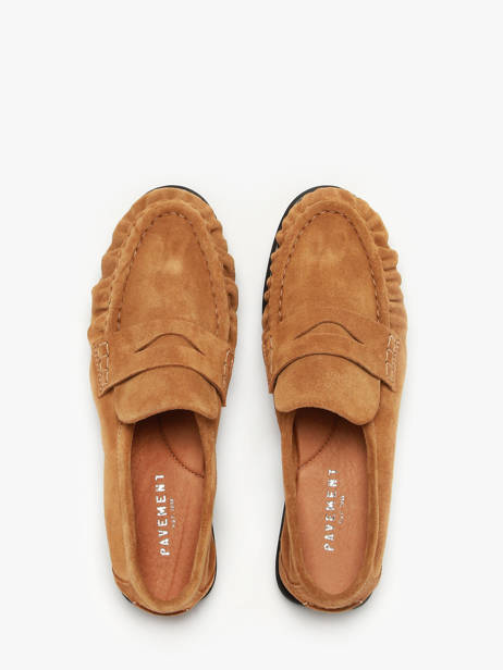 Moccasins In Leather Pavement Brown accessoires 2 other view 3