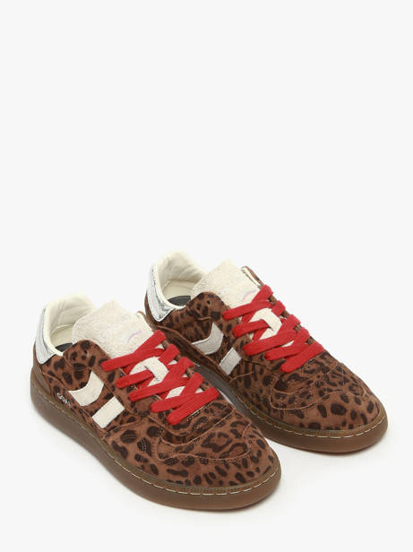 Sneakers In Leather Coolway Brown accessoires 7603298 other view 1