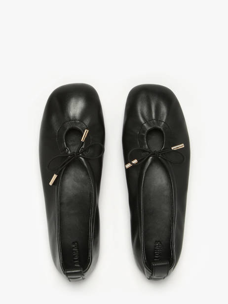 Ballerinas In Leather Alohas Black accessoires 10030304 other view 3