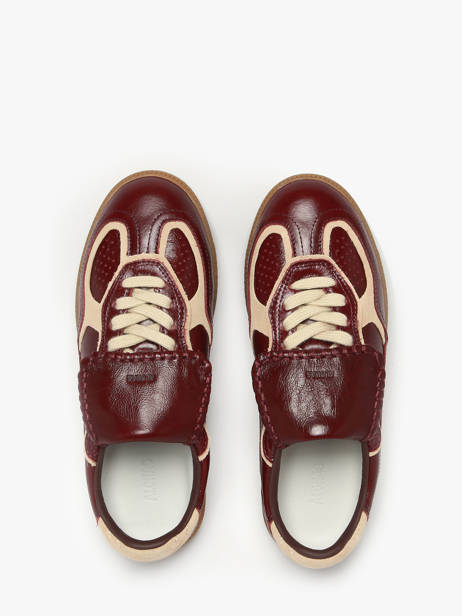 Sneakers In Leather Alohas Red accessoires 10082905 other view 3