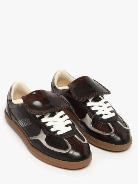 Sneakers In Leather Alohas Brown accessoires 10120904 other view 1