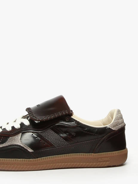 Sneakers In Leather Alohas Brown accessoires 10120904 other view 2