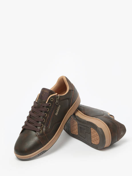 Sneakers Redskins Brown men GOBAT other view 2