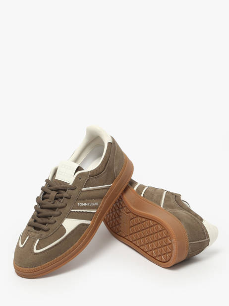 Sneakers In Leather Tommy hilfiger Brown accessoires 2838RBM other view 2