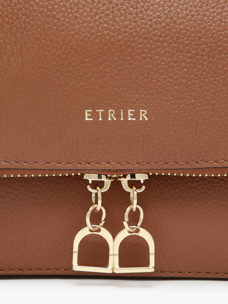 Medium Leather Tradition Crossbody Bag Etrier Brown tradition ETRA059M other view 5